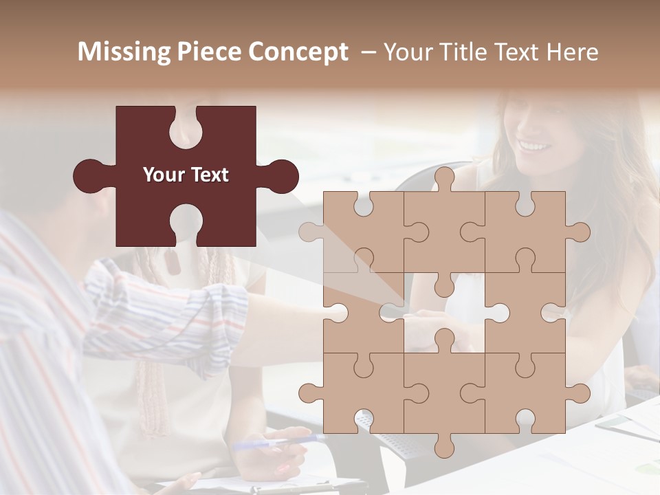 Company Job Leader PowerPoint Template