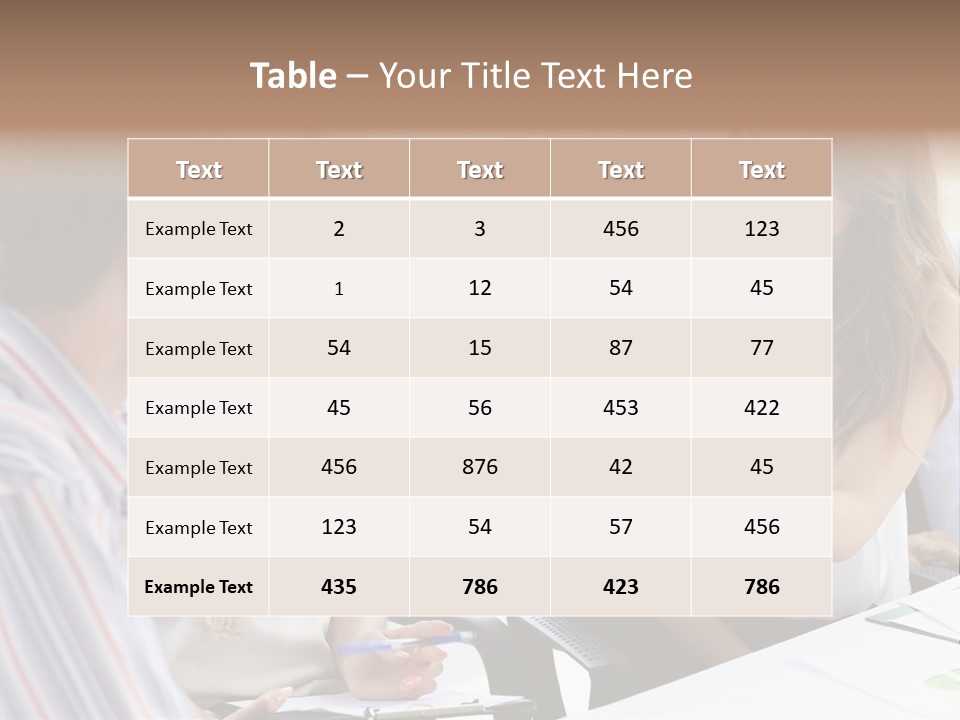 Company Job Leader PowerPoint Template