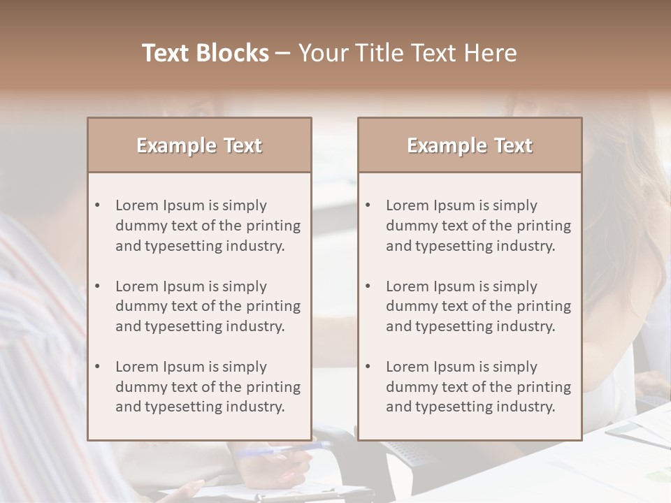Company Job Leader PowerPoint Template