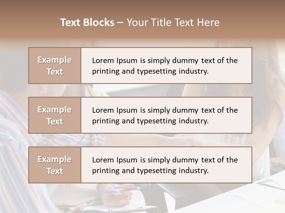 Company Job Leader PowerPoint Template