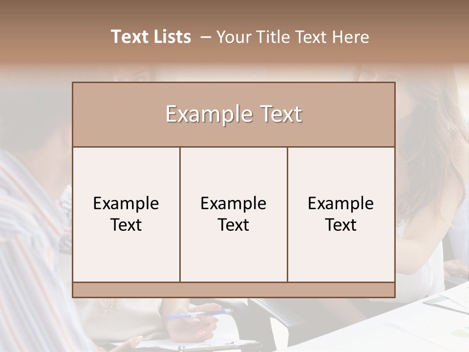 Company Job Leader PowerPoint Template