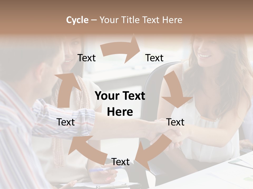 Company Job Leader PowerPoint Template