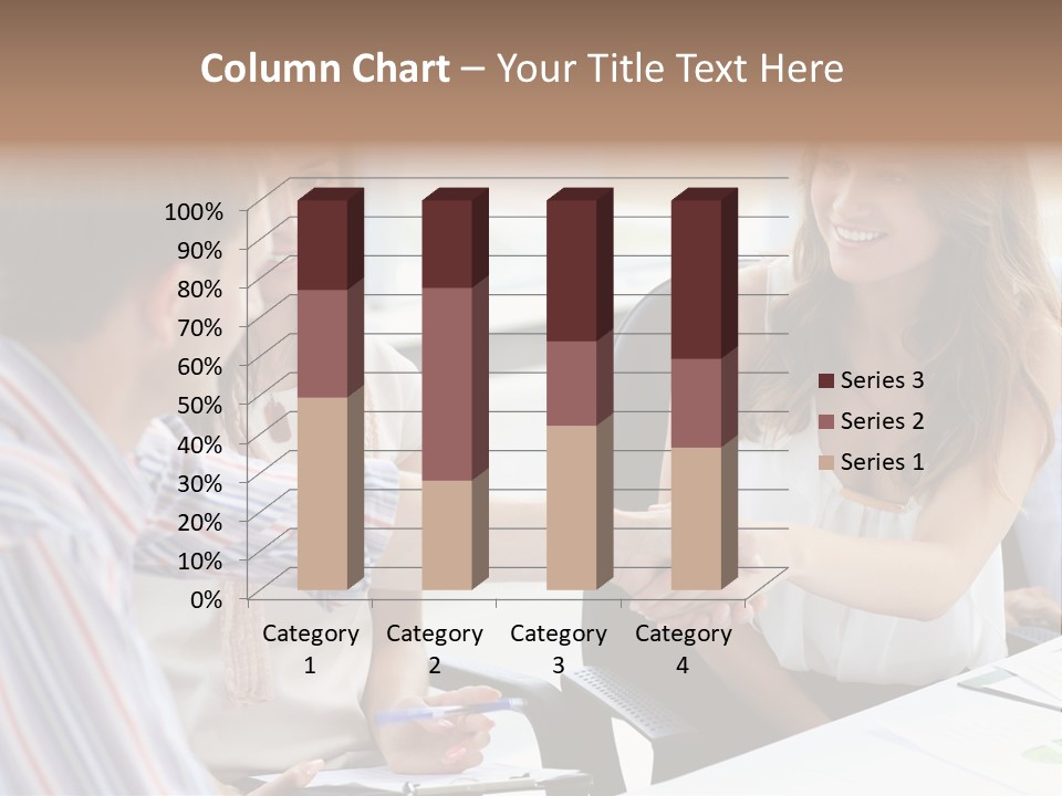 Company Job Leader PowerPoint Template