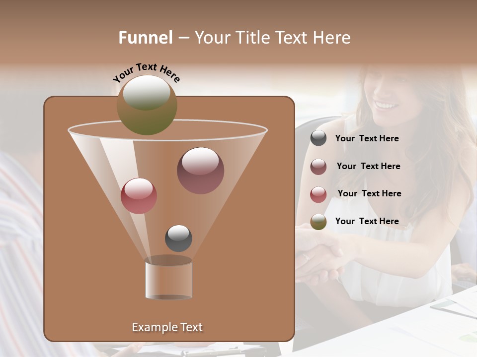 Company Job Leader PowerPoint Template