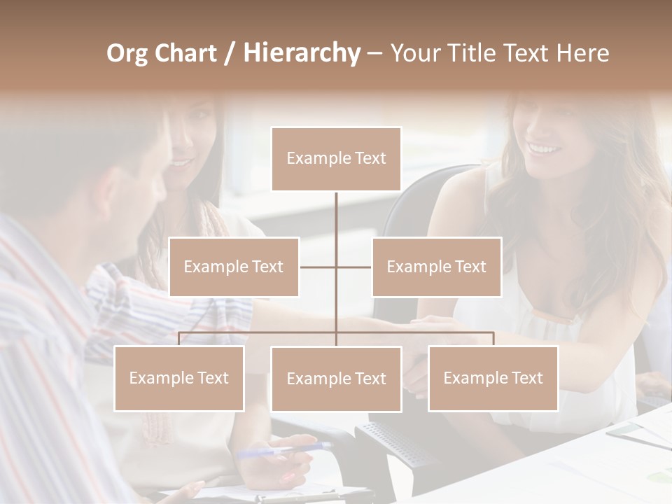 Company Job Leader PowerPoint Template
