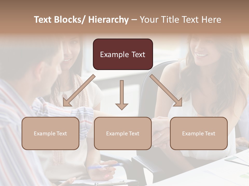 Company Job Leader PowerPoint Template
