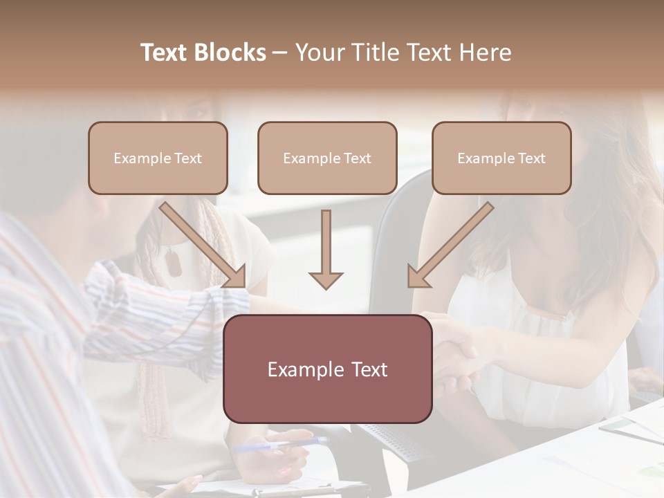 Company Job Leader PowerPoint Template