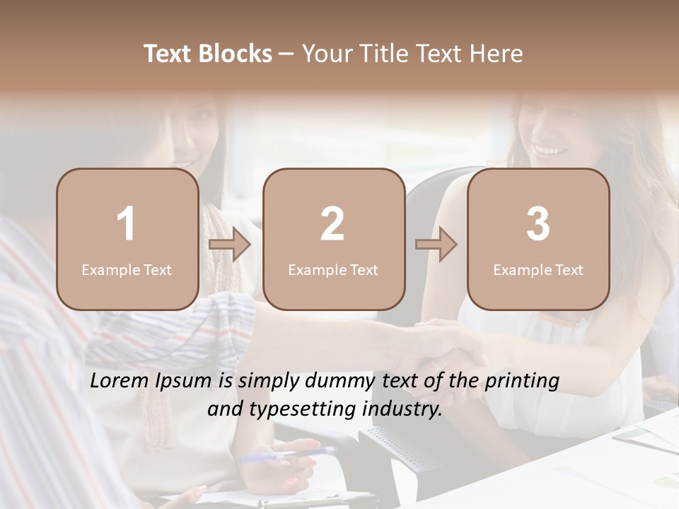 Company Job Leader PowerPoint Template
