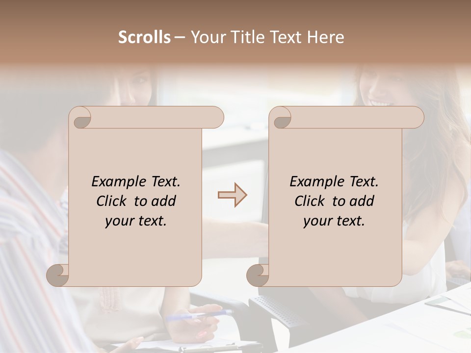 Company Job Leader PowerPoint Template