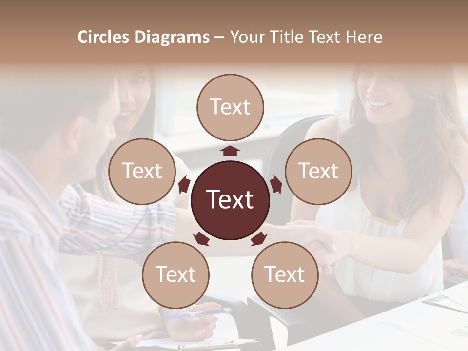 Company Job Leader PowerPoint Template