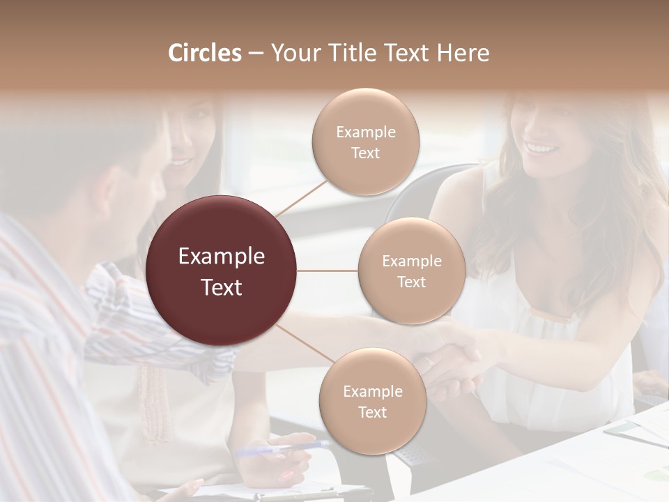 Company Job Leader PowerPoint Template