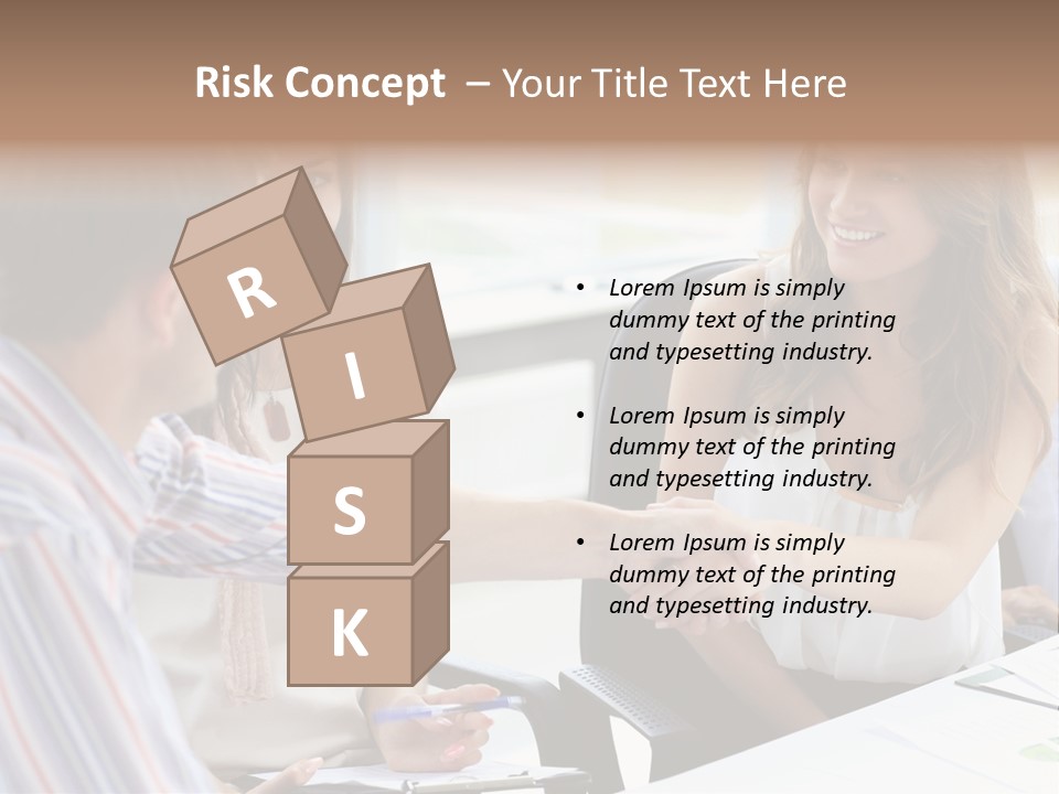 Company Job Leader PowerPoint Template