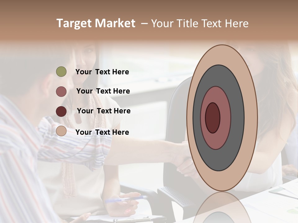 Company Job Leader PowerPoint Template