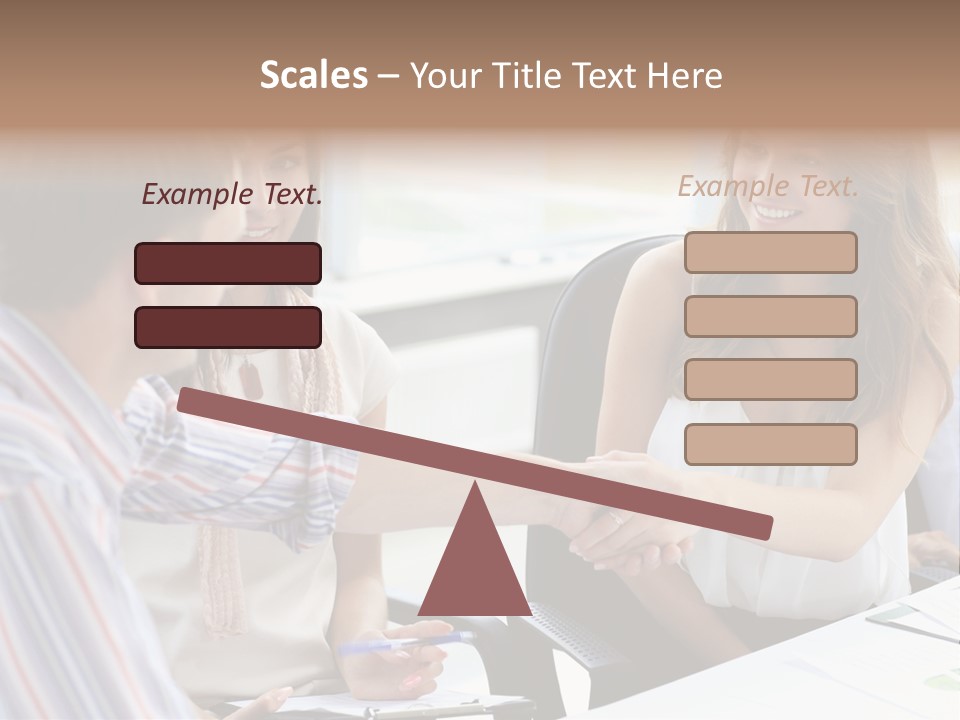 Company Job Leader PowerPoint Template