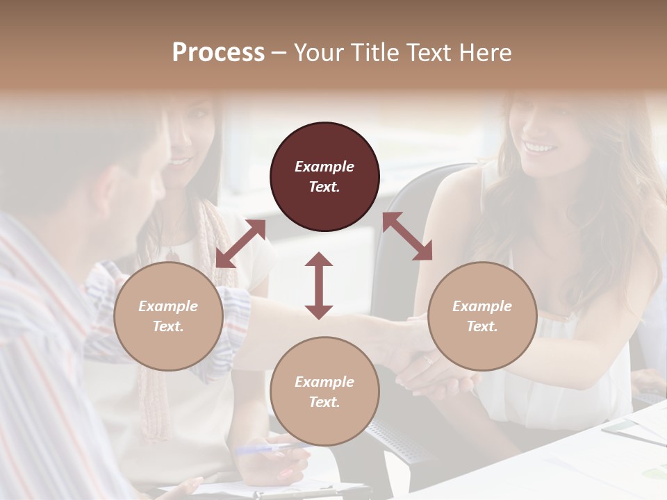 Company Job Leader PowerPoint Template