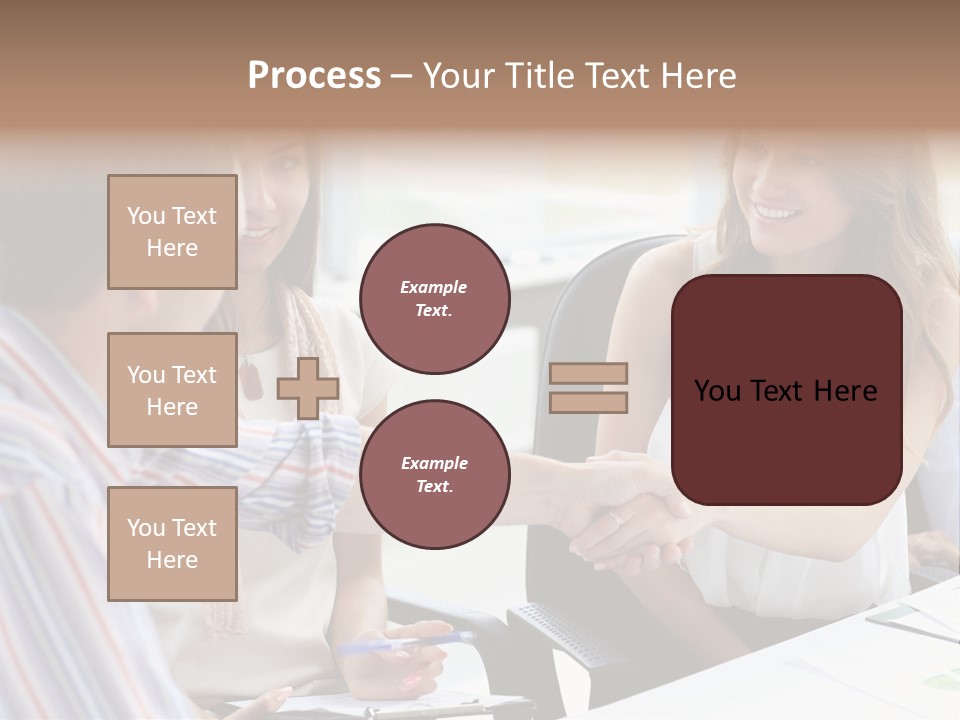 Company Job Leader PowerPoint Template