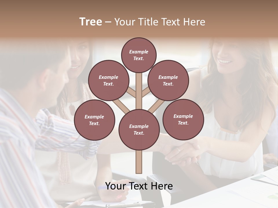 Company Job Leader PowerPoint Template