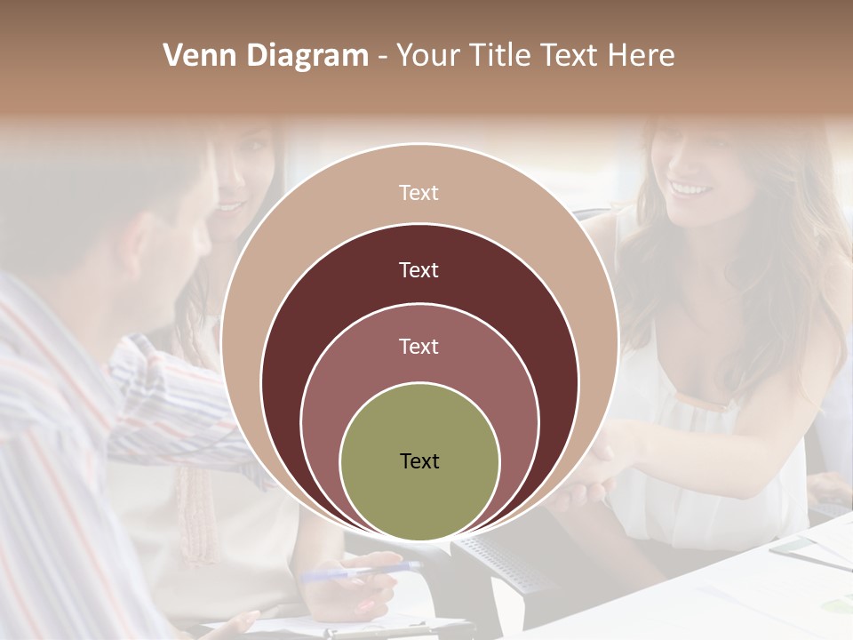 Company Job Leader PowerPoint Template