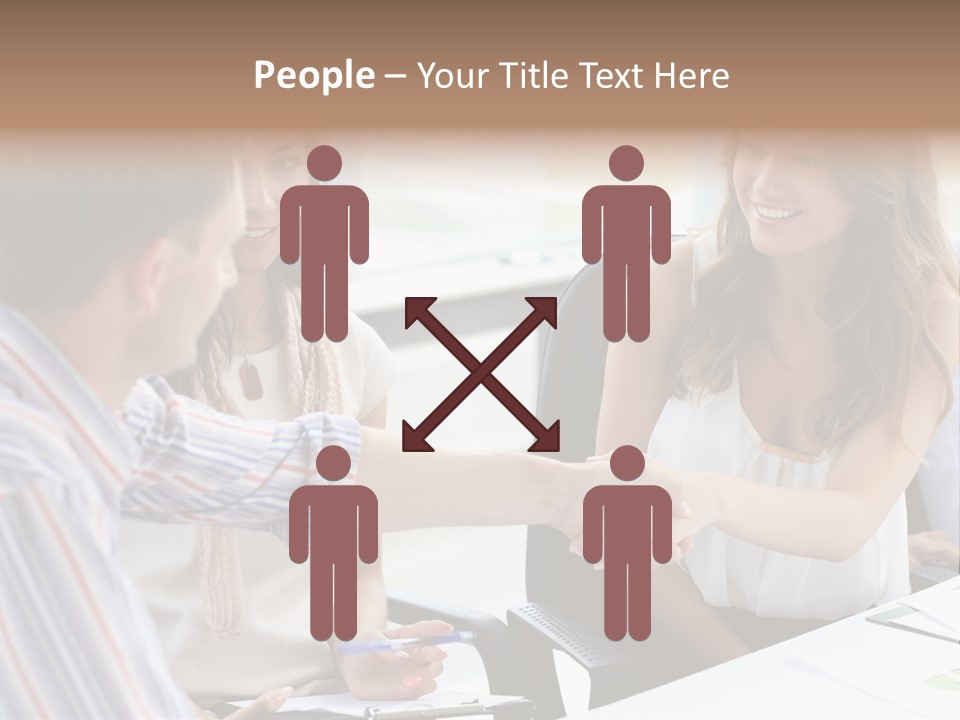 Company Job Leader PowerPoint Template