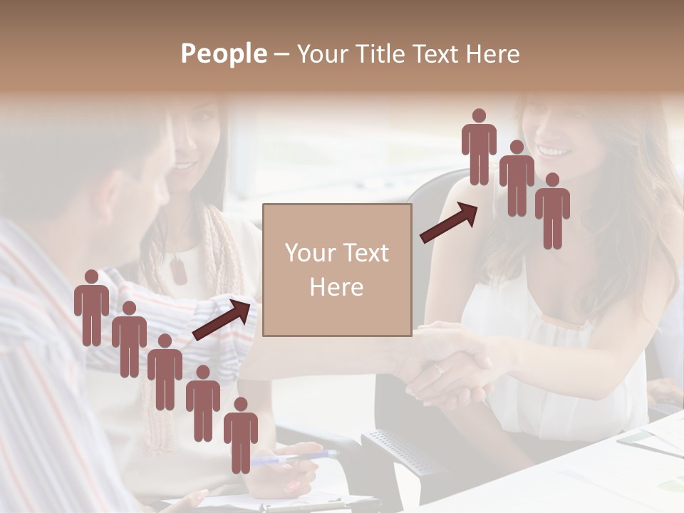 Company Job Leader PowerPoint Template