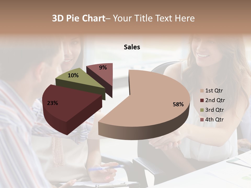 Company Job Leader PowerPoint Template