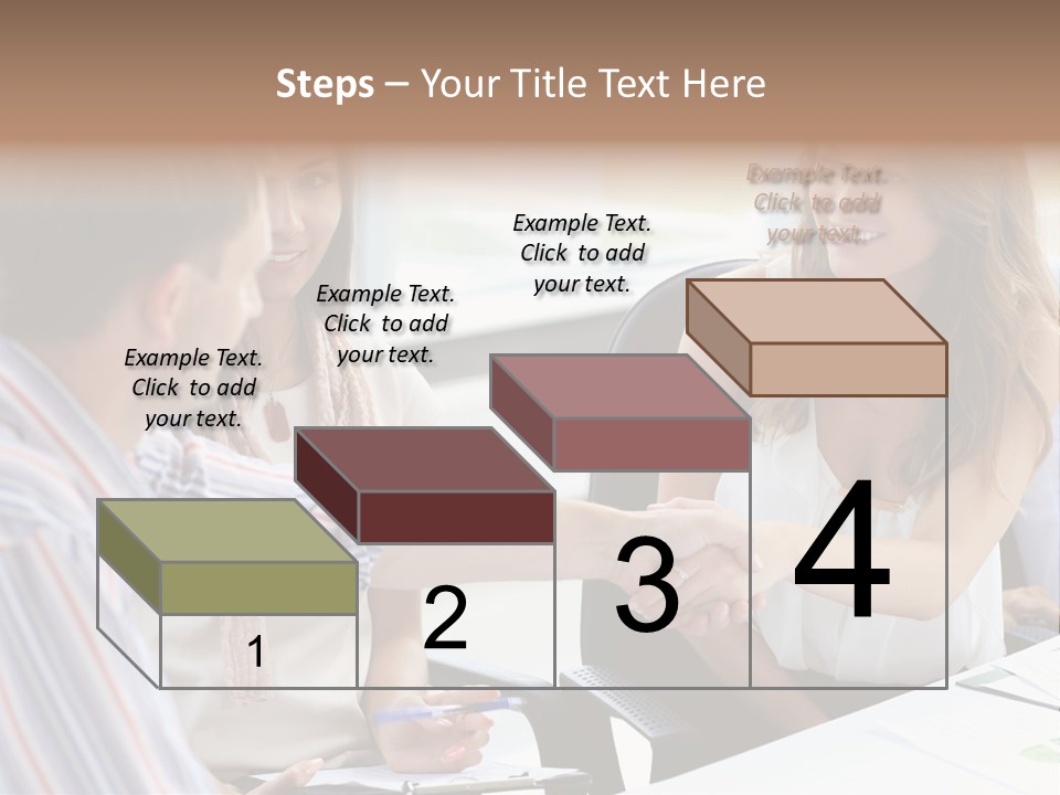 Company Job Leader PowerPoint Template