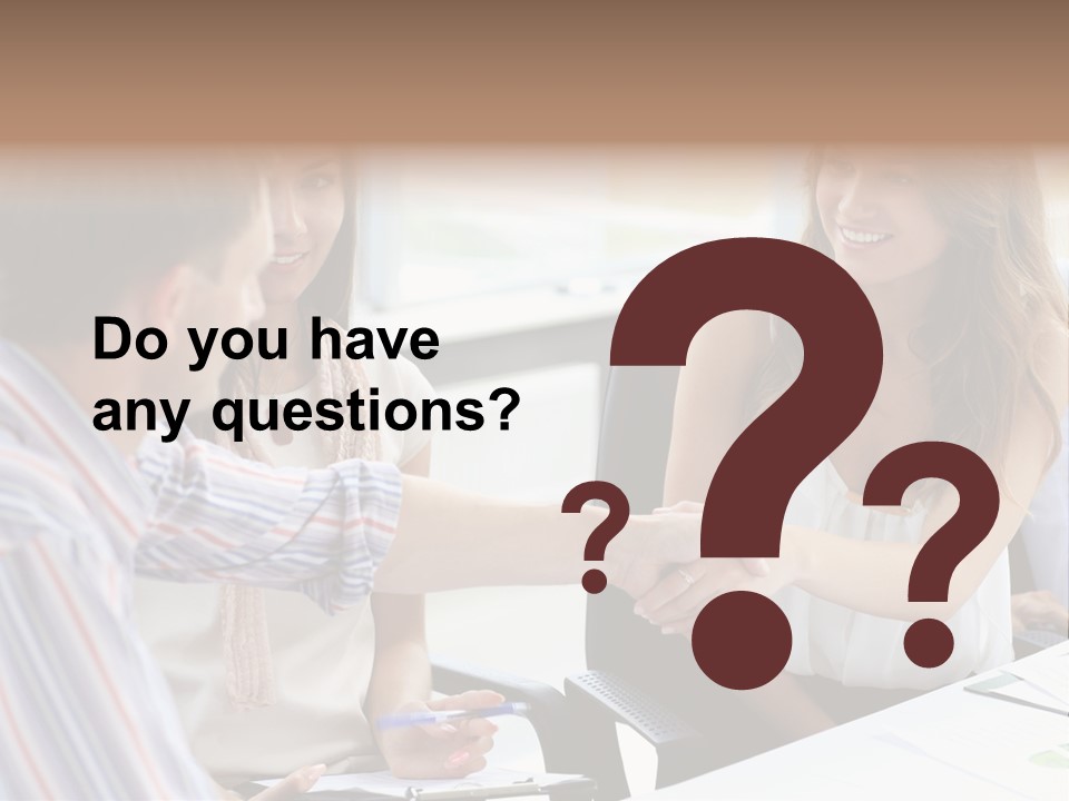 Company Job Leader PowerPoint Template