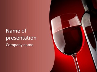 Color Bottle Pouring PowerPoint Template