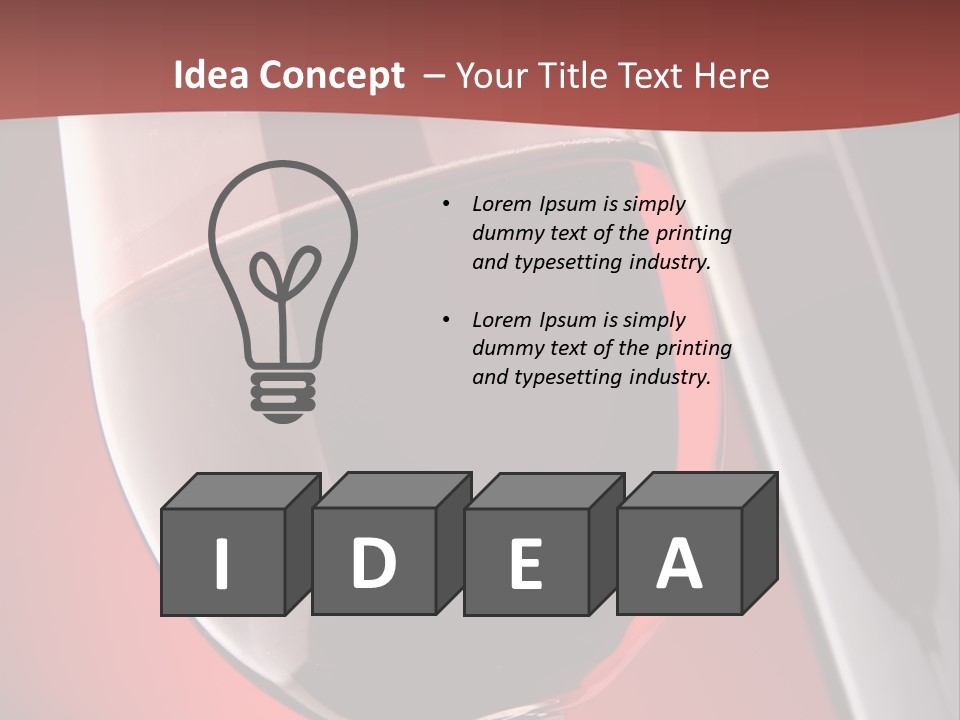 Color Bottle Pouring PowerPoint Template