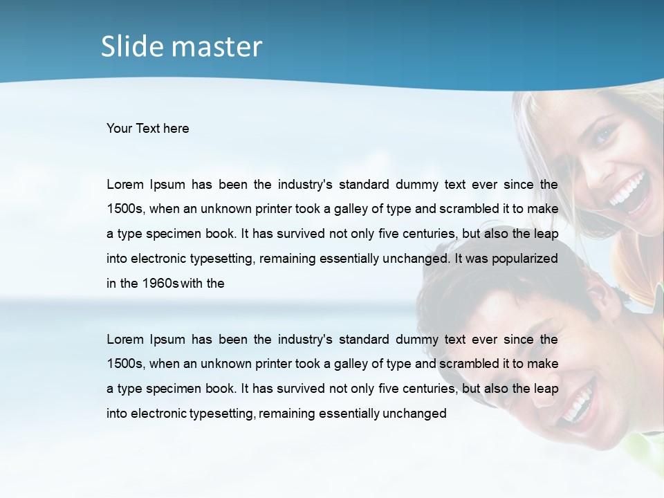 Destination Paradise Outdoor PowerPoint Template