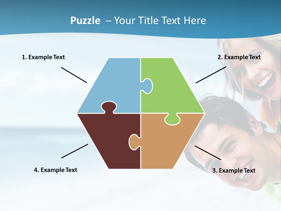 Destination Paradise Outdoor PowerPoint Template