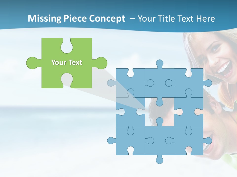 Destination Paradise Outdoor PowerPoint Template