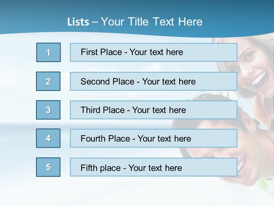 Destination Paradise Outdoor PowerPoint Template