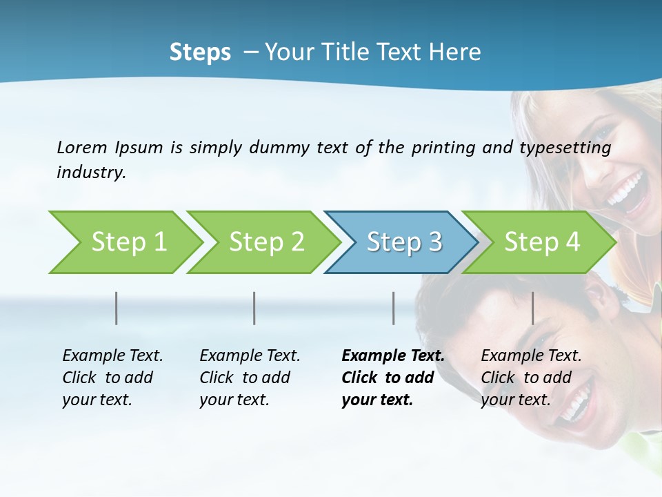 Destination Paradise Outdoor PowerPoint Template
