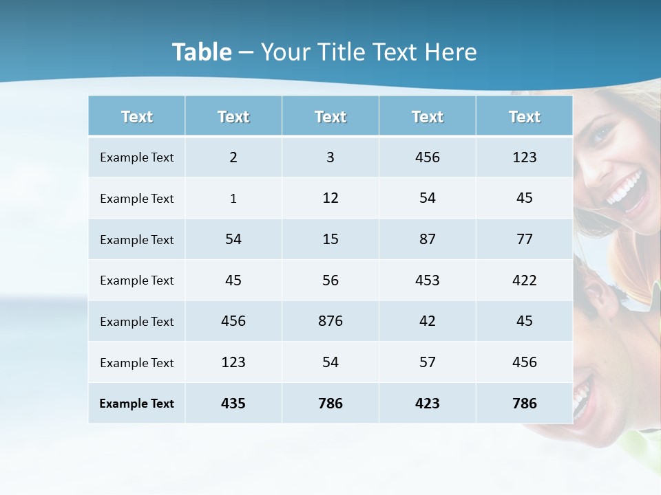 Destination Paradise Outdoor PowerPoint Template