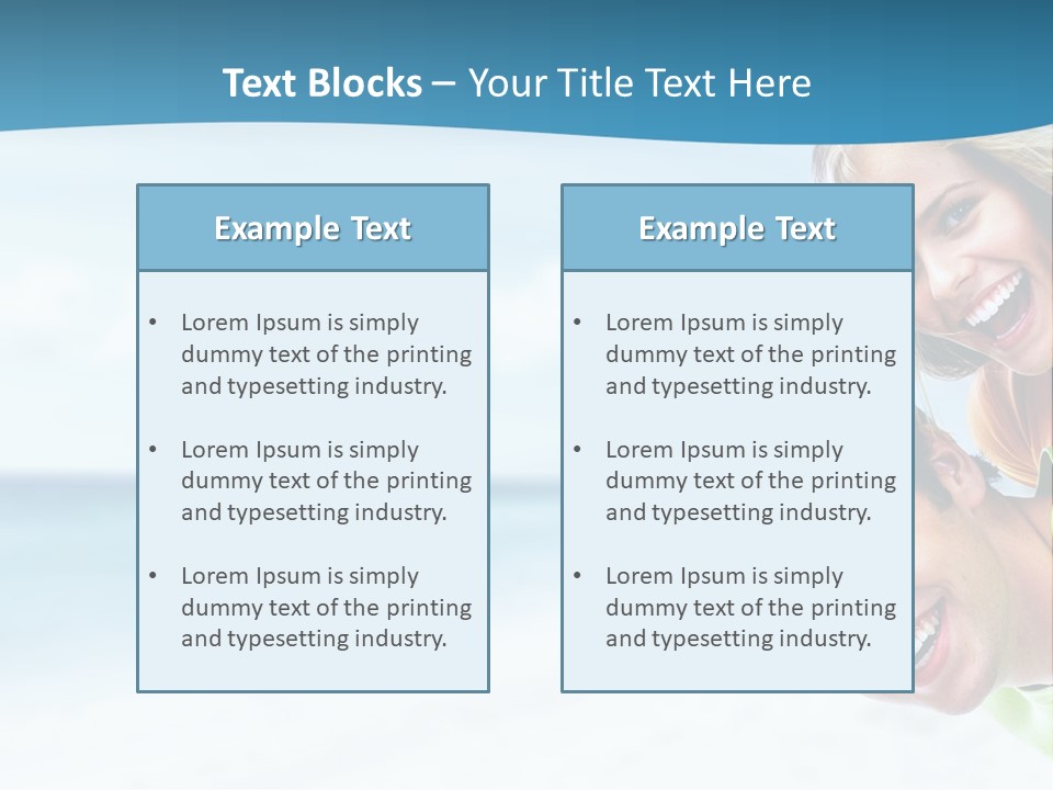 Destination Paradise Outdoor PowerPoint Template