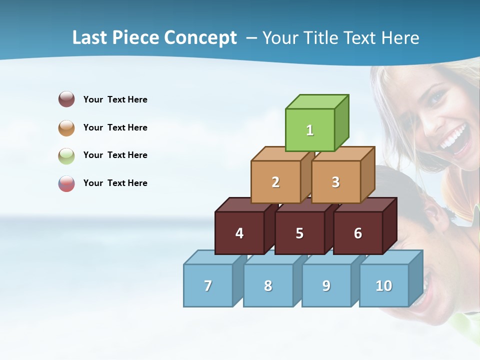 Destination Paradise Outdoor PowerPoint Template