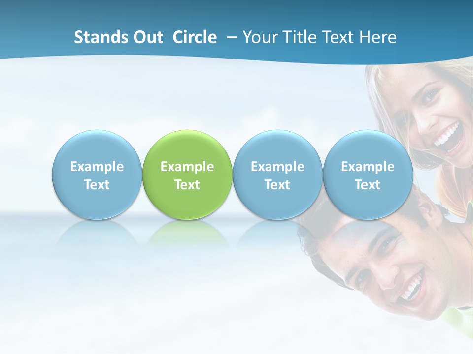 Destination Paradise Outdoor PowerPoint Template