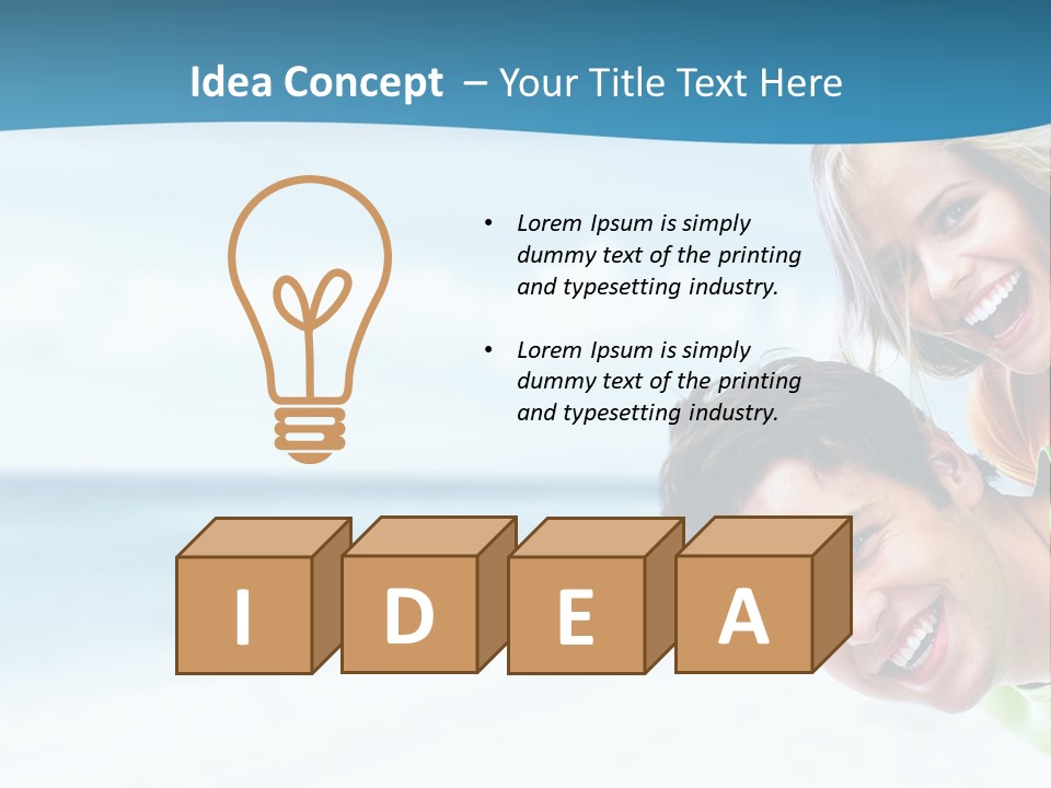 Destination Paradise Outdoor PowerPoint Template