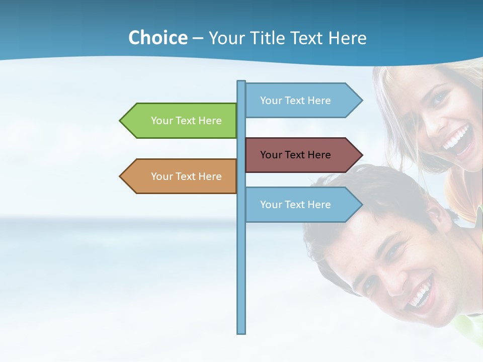 Destination Paradise Outdoor PowerPoint Template