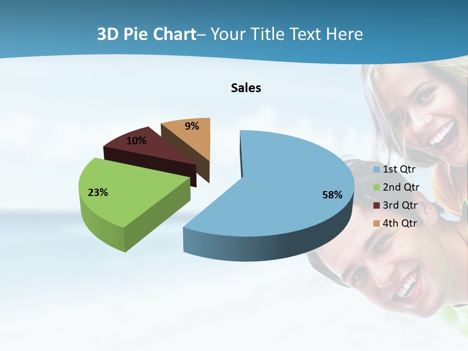 Destination Paradise Outdoor PowerPoint Template