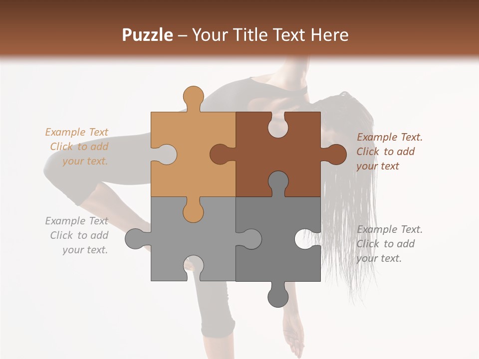 Theatrical Vertical Flexibility PowerPoint Template