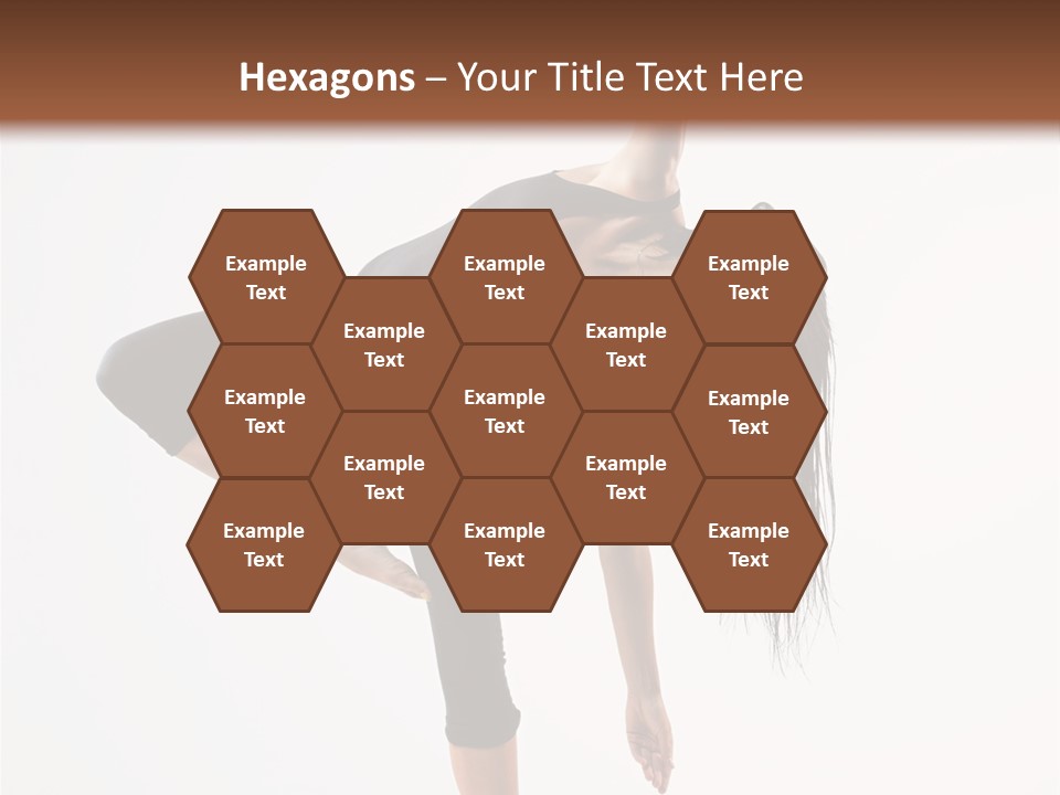 Theatrical Vertical Flexibility PowerPoint Template