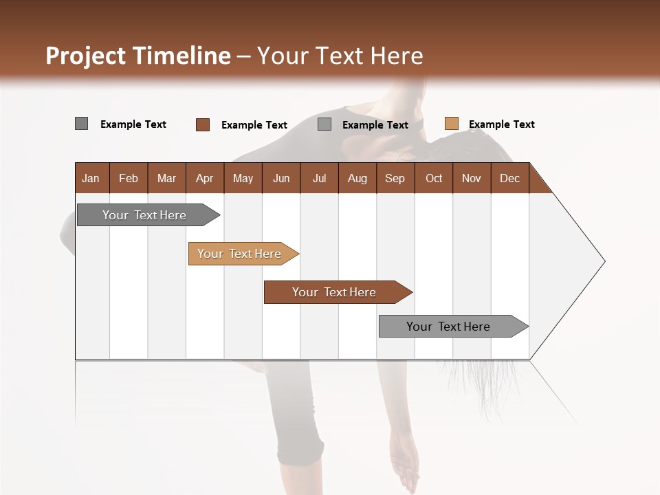 Theatrical Vertical Flexibility PowerPoint Template