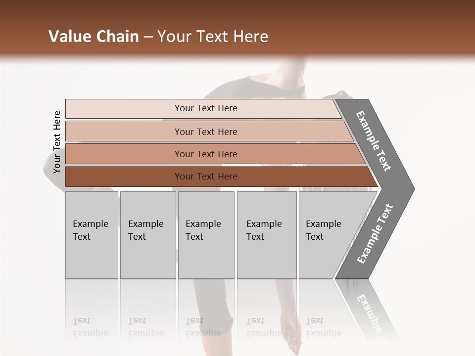Theatrical Vertical Flexibility PowerPoint Template