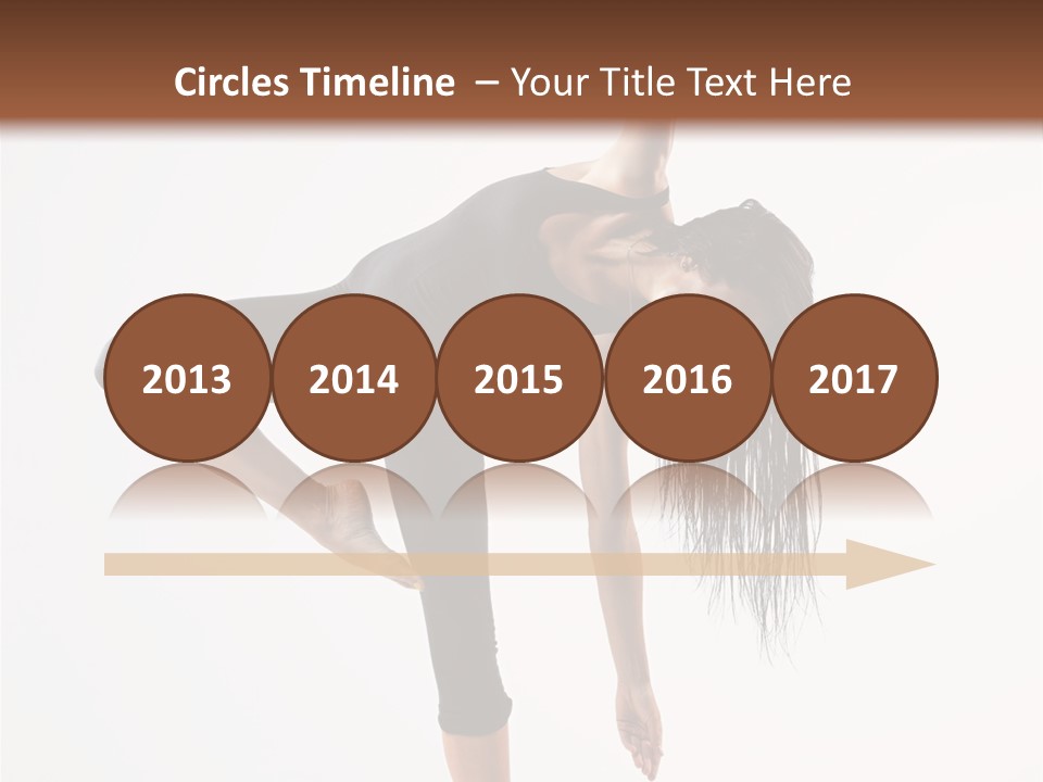 Theatrical Vertical Flexibility PowerPoint Template