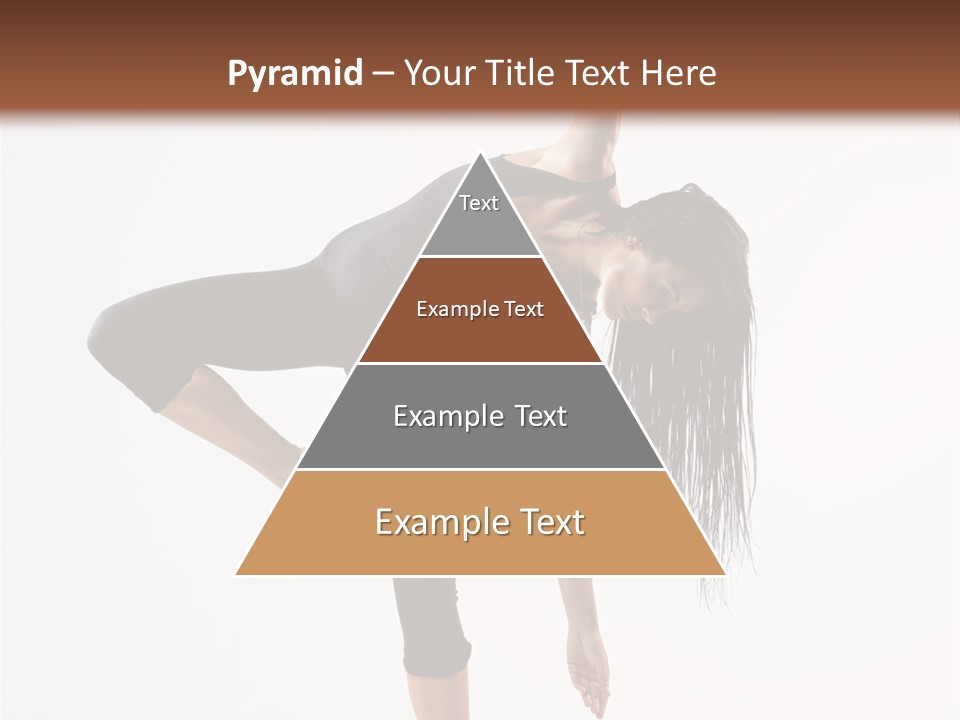 Theatrical Vertical Flexibility PowerPoint Template