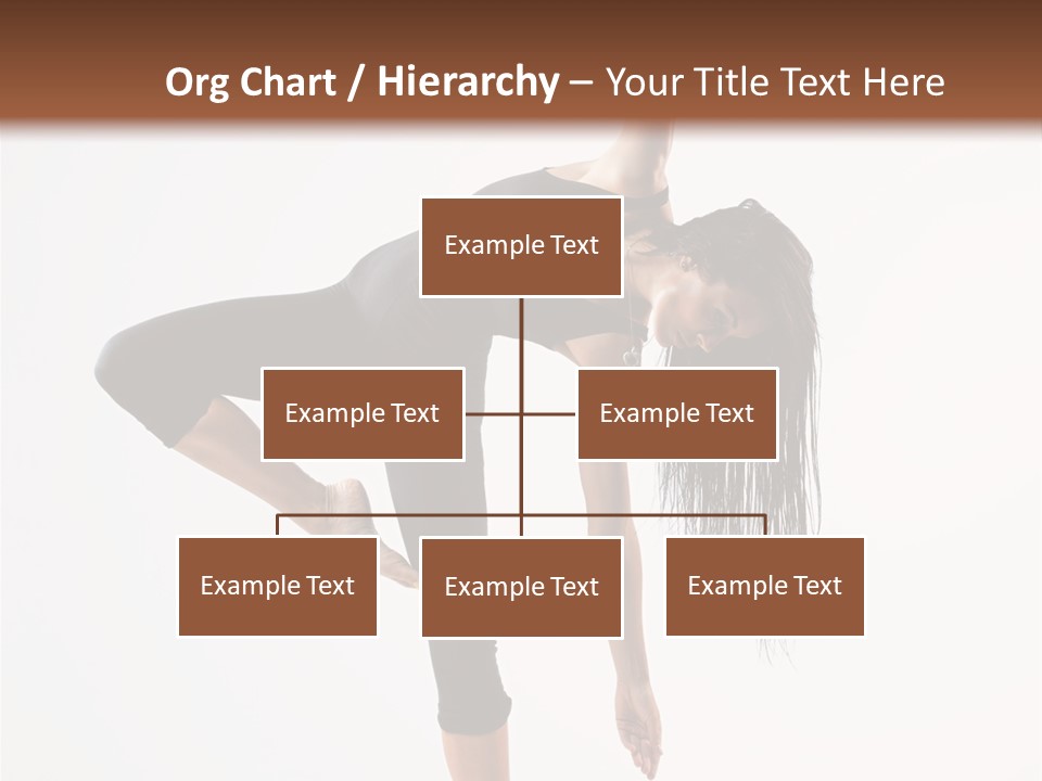 Theatrical Vertical Flexibility PowerPoint Template