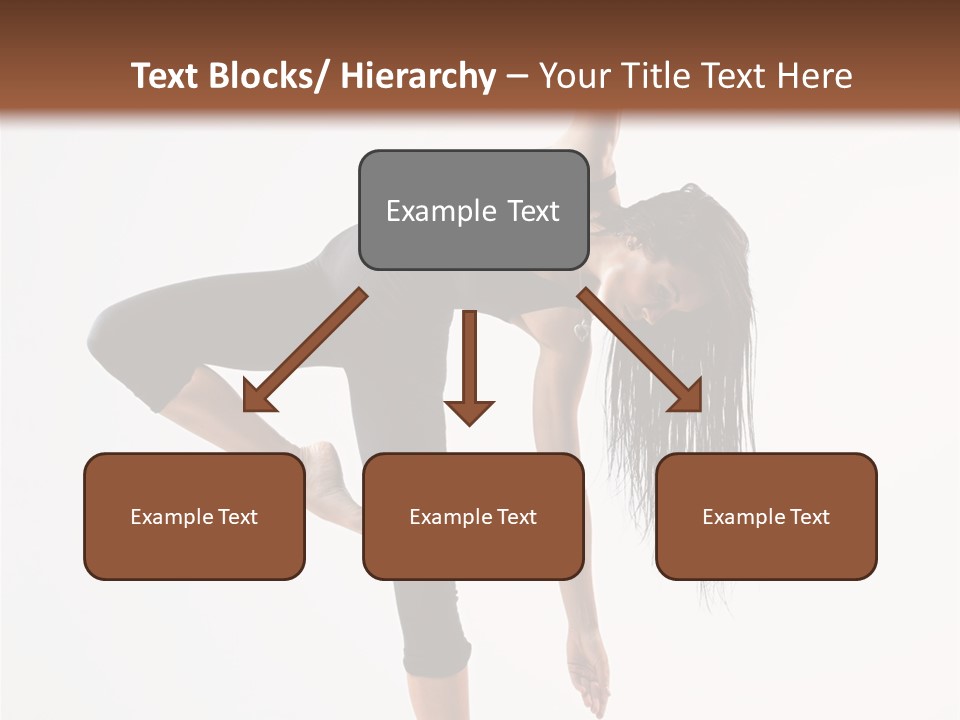 Theatrical Vertical Flexibility PowerPoint Template