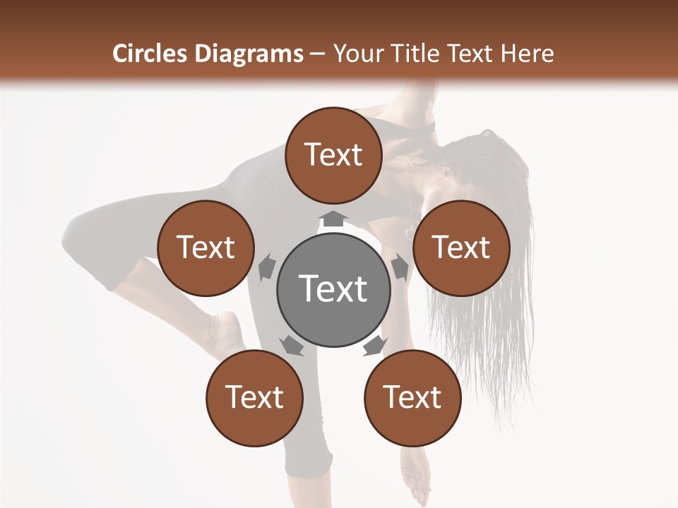 Theatrical Vertical Flexibility PowerPoint Template